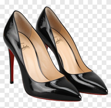 Black High Heels PNG