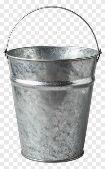 Metal Bucket PNG