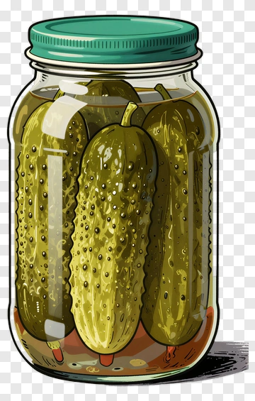 Jar Of Pickles PNG