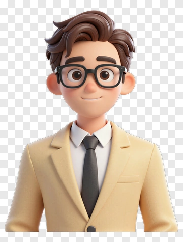 3D Businessman In A Suit PNG