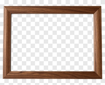 Wooden Picture Frame PNG