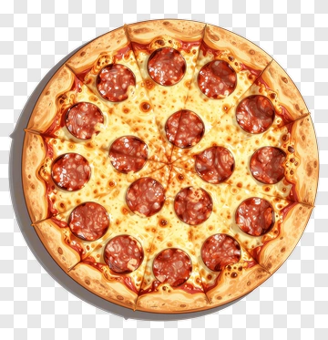 Pepperoni Pizza PNG