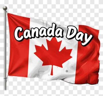 Canada Day Flag PNG