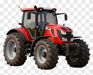 Red Tractor PNG