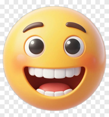 Smiling Emoji Face PNG