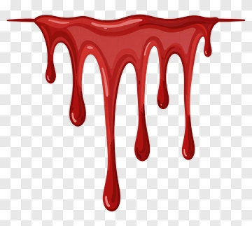 Dripping Red Liquid PNG