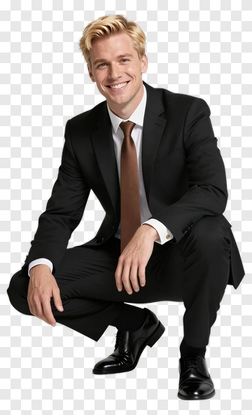 Smiling Businessman In A Suit PNG