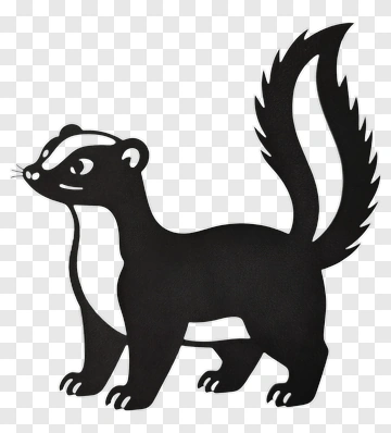 Cartoon Ferret PNG