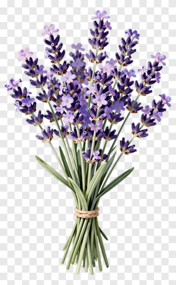 Lavender Bouquet PNG
