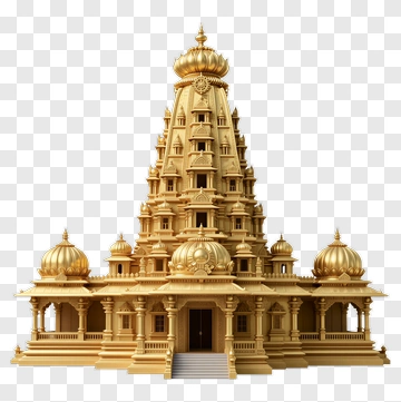 Golden Temple Architecture PNG