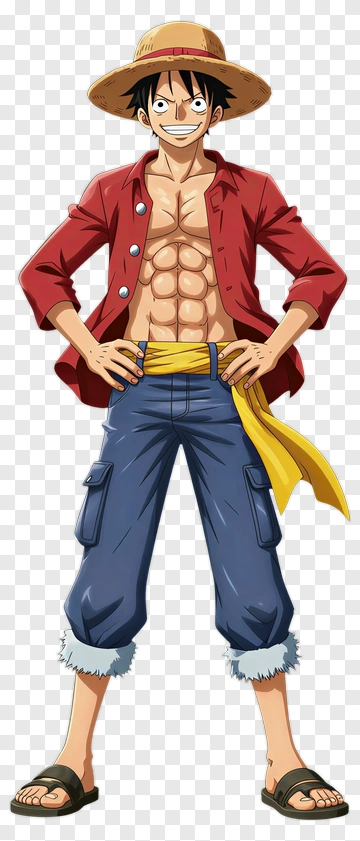 Cartoon Character In Casual Outfit PNG
