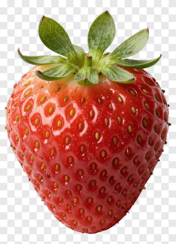 Fresh Red Strawberry PNG