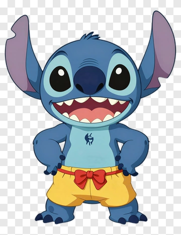 Cartoon Character Stitch PNG