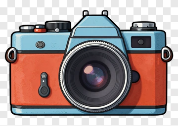 Colorful Camera PNG