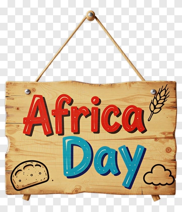 Africa Day Sign PNG