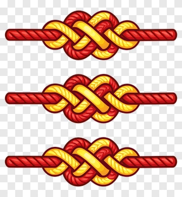 Colorful Decorative Knot Designs PNG