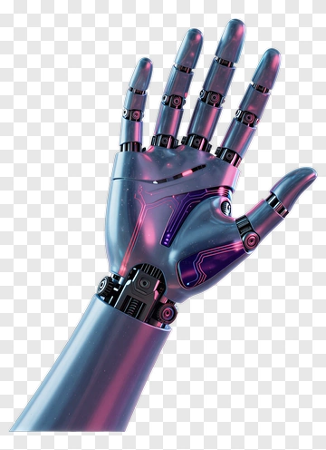 Futuristic Robotic Hand PNG
