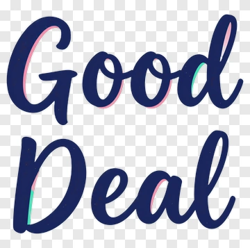 Good Deal Text Design PNG