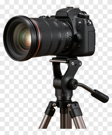 Camera On Tripod PNG