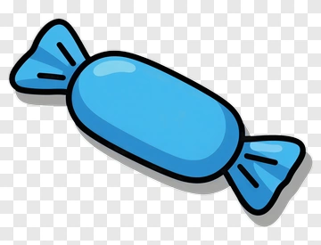 Blue Candy Wrapper PNG
