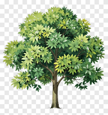 Colorful Tree PNG