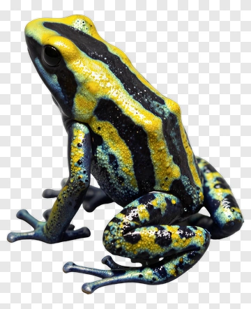 Colorful Poison Dart Frog PNG