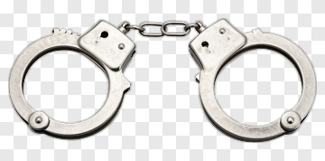 Metal Handcuffs PNG