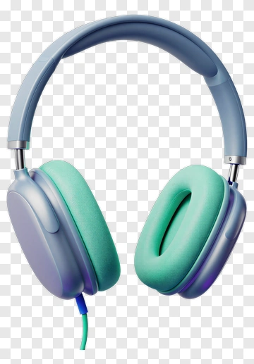 Colorful Headphones PNG