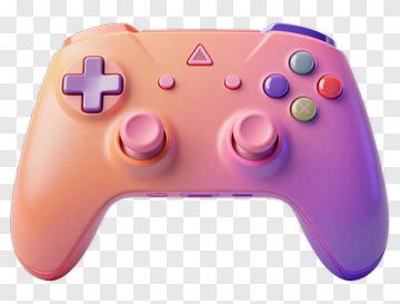Colorful Game Controller PNG