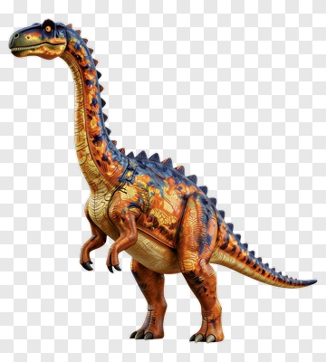 3D Dinosaur Figure PNG