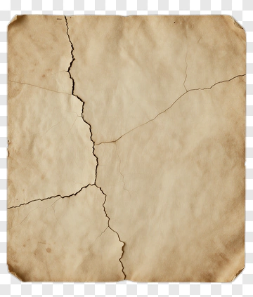 Old Cracked Paper Texture PNG