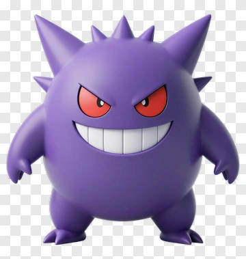 Gengar Pokémon Character PNG
