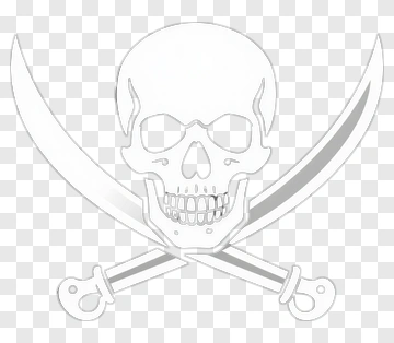 Pirate Skull And Crossbones PNG