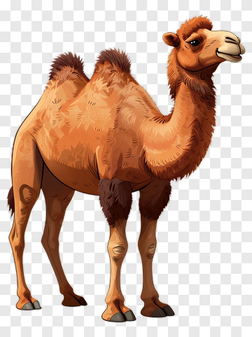Cartoon Camel PNG