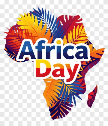 Africa Day Celebration Design PNG