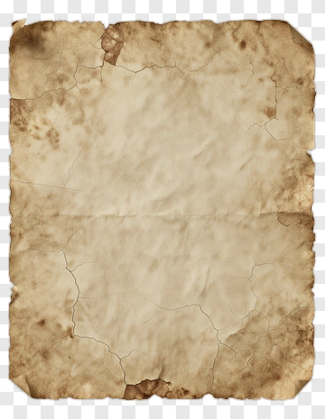 Old Torn Paper Texture PNG