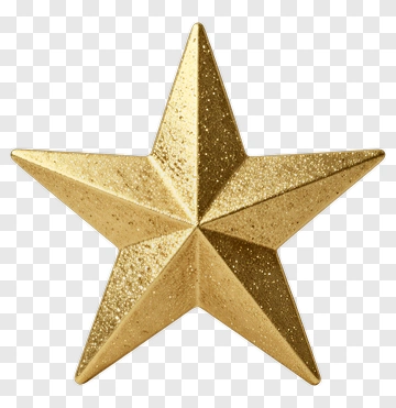 Gold Star PNG