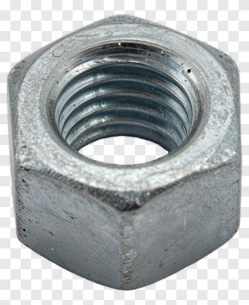 Metal Hex Nut PNG