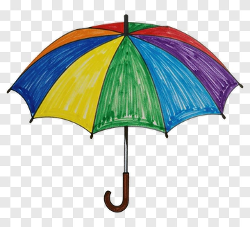 Colorful Umbrella PNG
