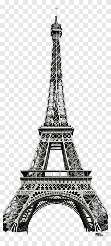 Eiffel Tower Illustration PNG