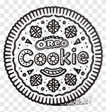 Oreo Cookie Illustration PNG