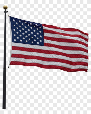 American Flag Waving PNG