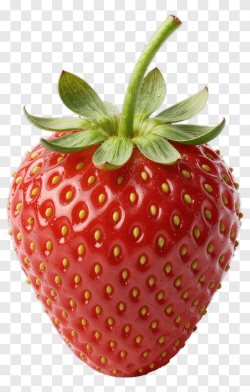 Fresh Red Strawberry PNG