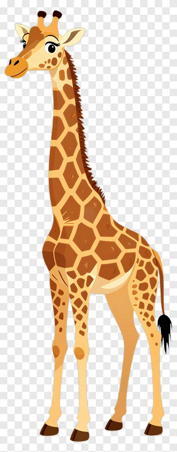 Cartoon Giraffe PNG