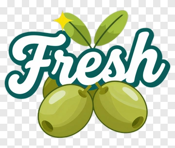 Fresh Green Olives With Leaves PNG