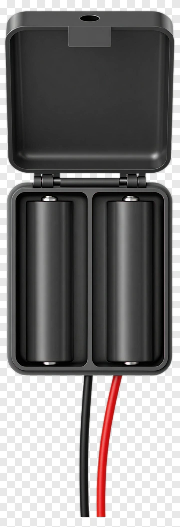 Battery Holder With Wires PNG