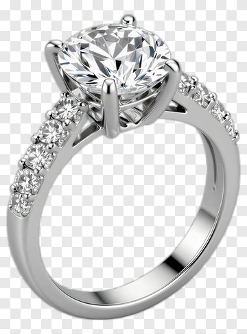 Diamond Engagement Ring PNG