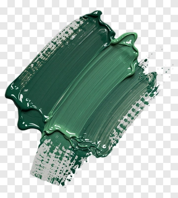 Green Paint Swatch PNG