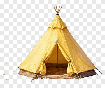 Yellow Tent PNG