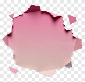 Torn Paper With Pink Gradient Background PNG